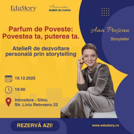 Parfum de poveste. Povestea ta, puterea ta.